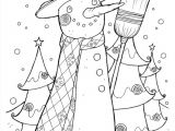 Coloriages De Noel Hugo L Escargot Coloriage Bonhomme Neige