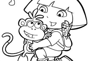 Coloriages Dessin Animé à Imprimer Coloriage Dessin De Dora Dessin Gratuit à Imprimer