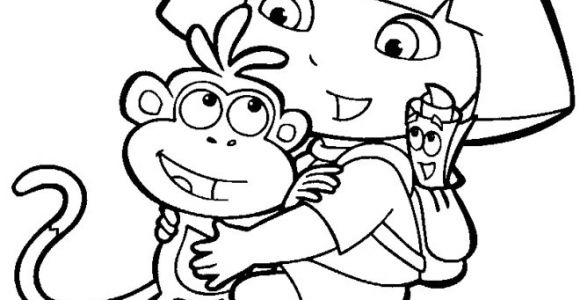 Coloriages Dessin Animé à Imprimer Coloriage Dessin De Dora Dessin Gratuit à Imprimer