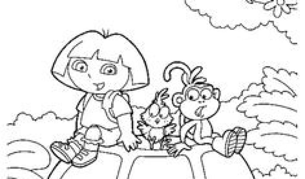 Coloriages Dora L Exploratrice Imprimer 26 Meilleures Images Du Tableau
