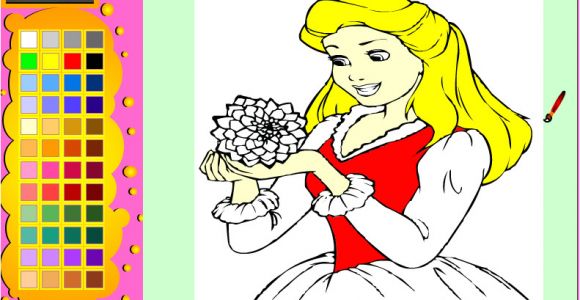 Coloriages En Ligne Gratuits Pour Filles Coloriage204 Jeux De Coloriage De Fille