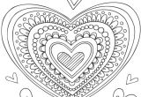 Coloriages Mandalas Gratuits à Imprimer Coloriage De Coeur D Amour