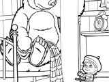 Coloriages Masha Et Michka Coloriage Masha Et Michka Noel