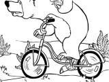 Coloriages Masha Et Michka Coloriage Masha Et Michka Roule A toute Vitesse