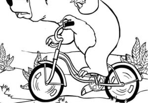 Coloriages Masha Et Michka Coloriage Masha Et Michka Roule A toute Vitesse