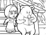 Coloriages Masha Et Michka Coloriage Masha Michka A Imprimer Coloriage Masha Et