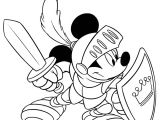 Coloriages Mickey Gratuits Imprimer Coloriage Mickey Mouse Le Chevalier Dessin Gratuit à Imprimer