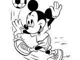 Coloriages Mickey Gratuits Imprimer Mickey Foot Coloriage Mickey Coloriages Pour Enfants
