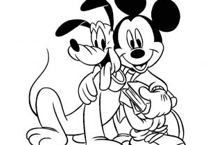 Coloriages Mickey Gratuits Imprimer Mickey Pluto 2 Coloriage Mickey Et Ses Amis Coloriages