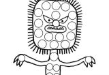 Coloriages Monstres A Imprimer Monstres   Gommettes