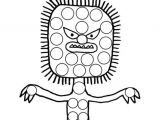Coloriages Monstres A Imprimer Monstres   Gommettes