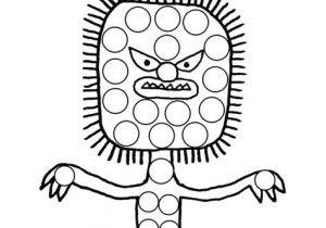 Coloriages Monstres A Imprimer Monstres   Gommettes