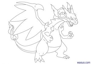 Coloriages Pokemon Xy Coloriage Pokemon Evolution Pokemon Mega Ix Coloriage Coloriage