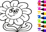 Coloriages Sur Les Fleurs Pour Enfant Dessin Facile Dessin Fleur Dessiner Et Colorier