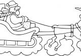 Coloriages Traineau Pere Noel A Imprimer Coloriage Pere Noel Dans son Traineau