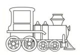 Coloriages Trains A Imprimer Coloriages De Véhicules Pour Enfant