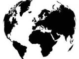 Colorier Carte Du Monde Grande Carte Du Monde Vierge Et Blanche   Pléter