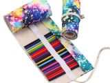 Crayon De Couleur Coloriage Acheter 48 Crayons De Couleur Wrap Voyage Roll Up organisateur De Cas Aquarelle Crayon Roll Up toile Grand organisateur Pour Enfants Coloriage Adulte