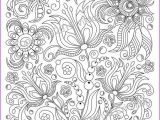 Crayon De Couleur Pour Coloriage Adulte Coloring Page Adults and Children Pdf Printable Doodle Flowers