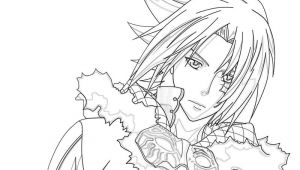 D Gray Man Coloriage D Gray Man Allen Calker Character