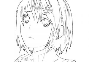 D Gray Man Coloriage D Gray Man Lenalee Lee Profil