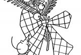 Deco De Noel Coloriage Coloriage D Une Petite souris Sur Une Décoration De No L