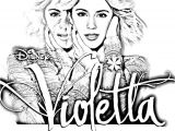 Des Coloriage De Violetta Coloriage Violetta Disney Dessin