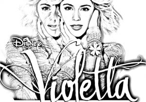 Des Coloriage De Violetta Coloriage Violetta Disney Dessin