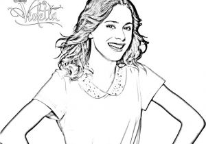Des Coloriage De Violetta Coloriage Violetta Jeune Fille Dessin