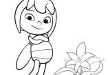 Des Coloriages De tout Coloriage Maya L Abeille Violette Momes