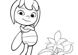 Des Coloriages De tout Coloriage Maya L Abeille Violette Momes