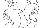 Dessin A Colorier Animaux De La Mer Dolphins Coloring Page