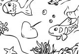 Dessin A Colorier Animaux De La Mer L Univers Marin En Coloriage En Ligne Ou Coloriage   Imprimer