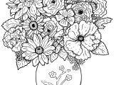 Dessin A Colorier Fleur Adulte Coloriage Adulte Bouquet De Fleurs