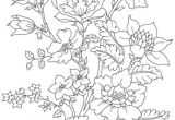 Dessin A Colorier Fleur Adulte Fleurs Fleurs   Broder Pinterest