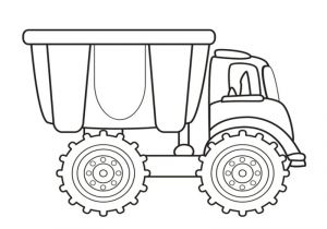 Dessin Camion Benne Coloriage 51 Dessins De Coloriage Chantier   Imprimer Sur Laguerche Page 1