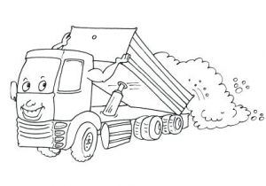 Dessin Camion Benne Coloriage Coloriage Camion Benne Dessin A Colorier Poubelle – Fashionzenfo