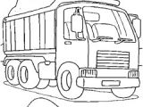 Dessin Coloriage Camion Poubelle Coloriage Camion Benne