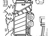 Dessin Coloriage Camion Poubelle Coloriage Dessin De Trois Hommes Déchargeant Un Camion Poubelle
