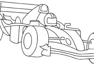 Dessin Coloriage formule 1 Dessins De Voiture   Colorier