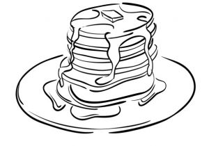 Dessin Coloriage Heidi De Savoureuses Crªpes Au Beurre   Colorier Pour La Fªte De La