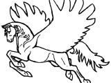 Dessin Coloriage Pegase Coloriage Cheval Pegase Dessin