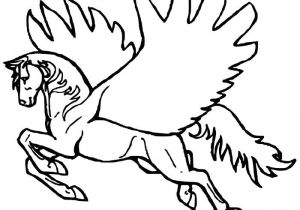 Dessin Coloriage Pegase Coloriage Cheval Pegase Dessin