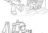 Dessin Coloriage Pelleteuse 4 Coloriages Bob Le Bricoleur Pelleteuse Scoup Oiseau Sur