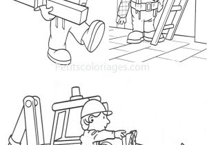 Dessin Coloriage Pelleteuse 4 Coloriages Bob Le Bricoleur Pelleteuse Scoup Oiseau Sur