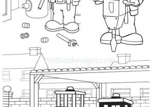 Dessin Coloriage Pelleteuse Bob Le Bricoleur 4 Coloriage Bob Le Bricoleur Coloriages Pour