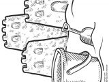 Dessin Coloriage Pelleteuse Un Joli Ch¢teau De Sable Avec Le Sceau Et La Pelle   Colorier Pour
