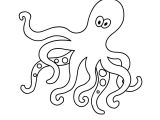 Dessin Coloriage Pieuvre Pieuvre Animaux – Coloriages   Imprimer