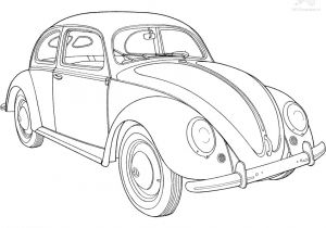 Dessin Coloriage Porsche Coccinelle Voiture Coloriage