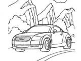 Dessin Coloriage Porsche Une Voiture De Course En Plein Action   Colorier
